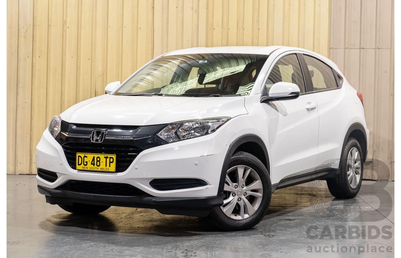 6/2016 Honda HR-V VTi 4d Wagon White 1.8L