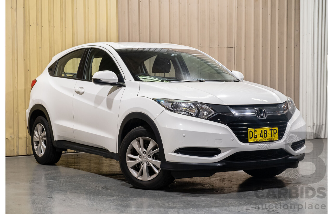 6/2016 Honda HR-V VTi 4d Wagon White 1.8L