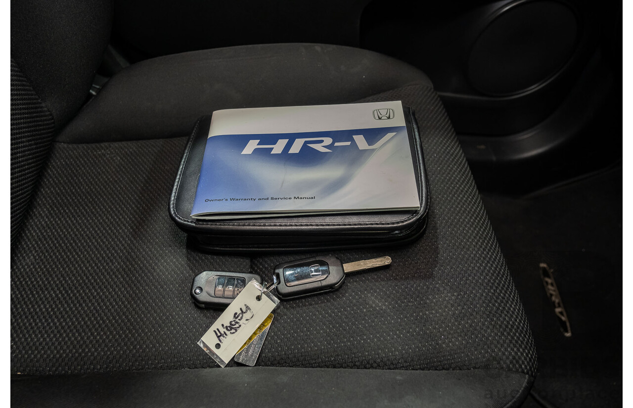 6/2016 Honda HR-V VTi 4d Wagon White 1.8L
