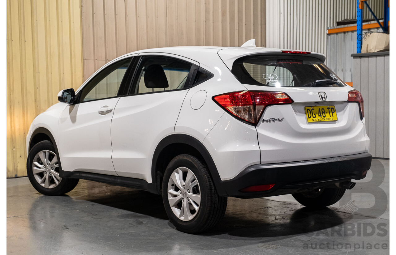 6/2016 Honda HR-V VTi 4d Wagon White 1.8L