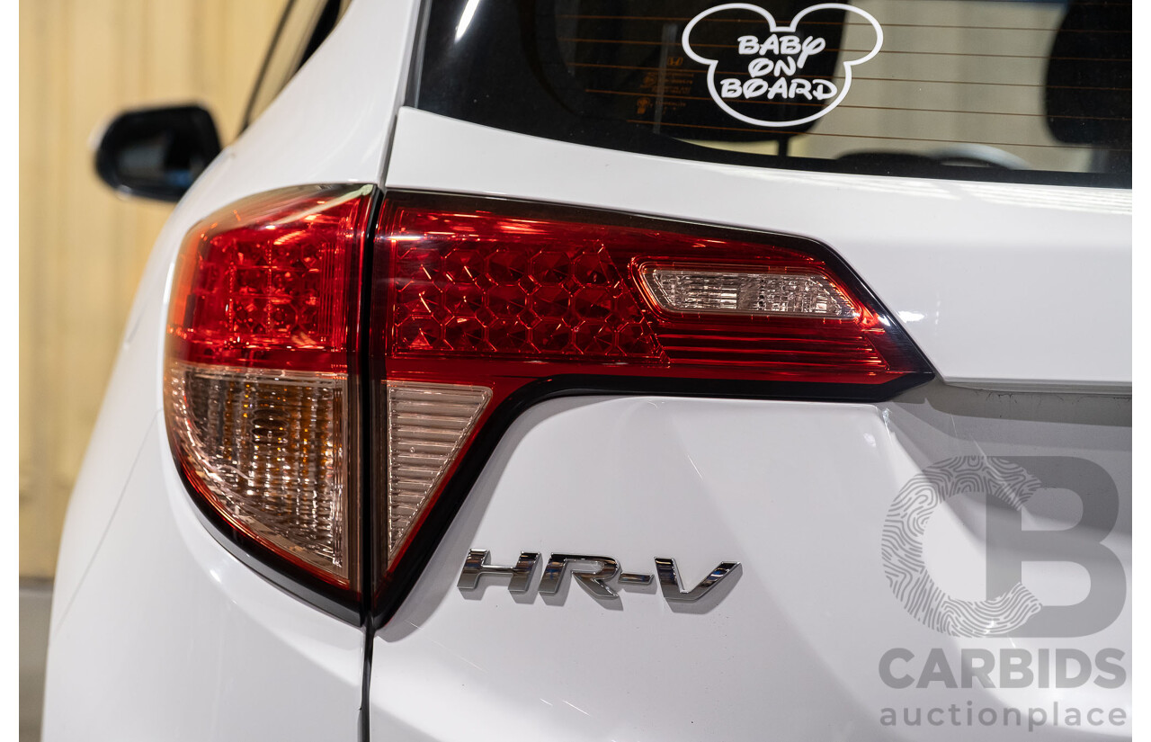 6/2016 Honda HR-V VTi 4d Wagon White 1.8L