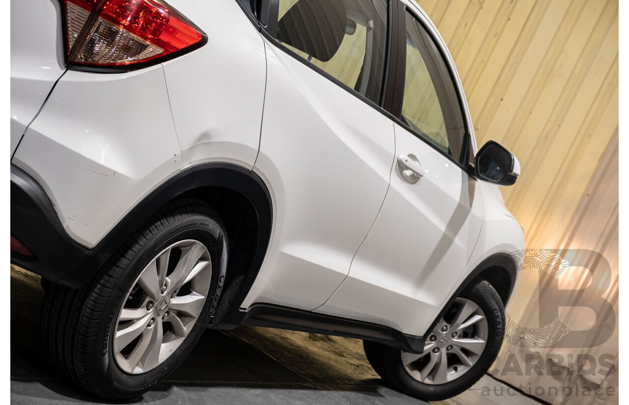 6/2016 Honda HR-V VTi 4d Wagon White 1.8L
