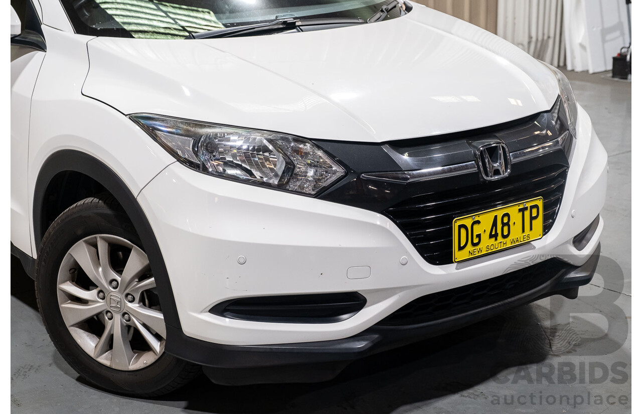 6/2016 Honda HR-V VTi 4d Wagon White 1.8L
