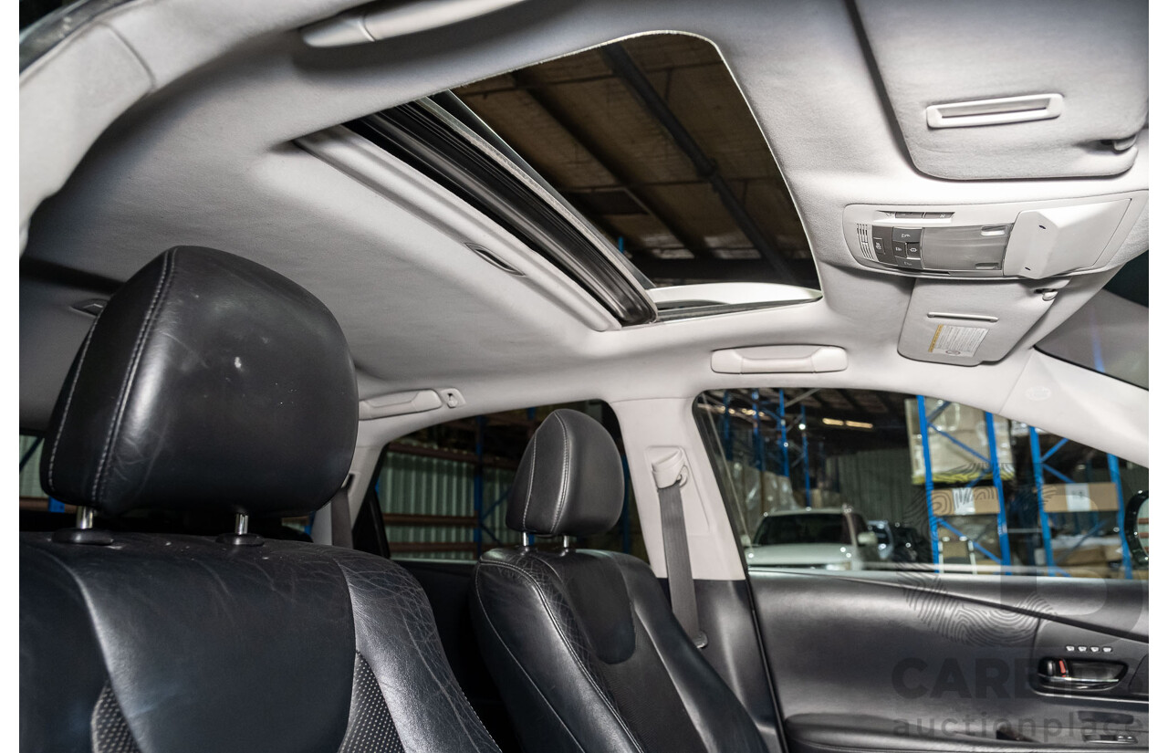 4/2013 Lexus RX450h Sports Luxury GYL15R MY12 4d Wagon Black 3.5L V6 Hybrid