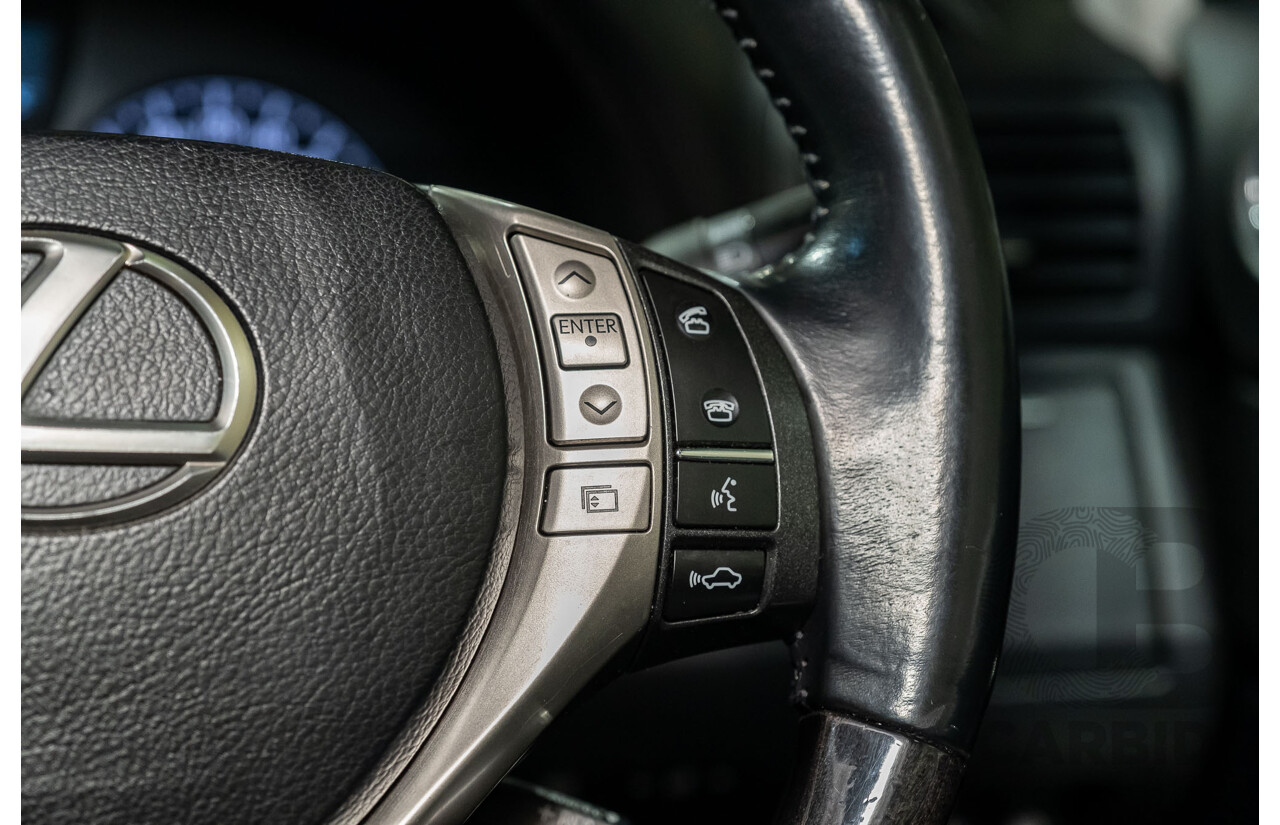 4/2013 Lexus RX450h Sports Luxury GYL15R MY12 4d Wagon Black 3.5L V6 Hybrid