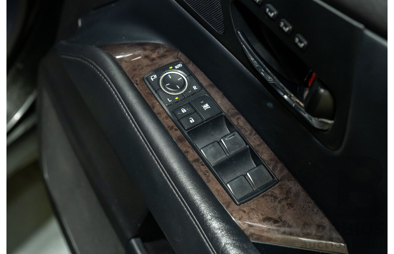 4/2013 Lexus RX450h Sports Luxury GYL15R MY12 4d Wagon Black 3.5L V6 Hybrid