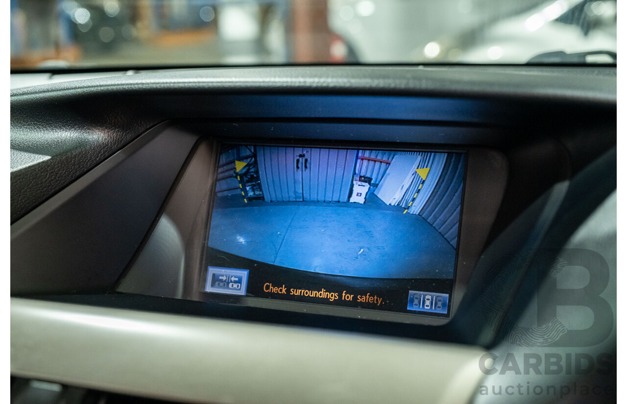 4/2013 Lexus RX450h Sports Luxury GYL15R MY12 4d Wagon Black 3.5L V6 Hybrid