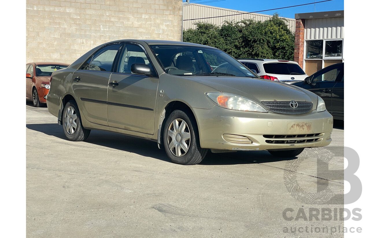 10/2002 Toyota Camry Altise MCV36R 4d Sedan Fawn 3.0L