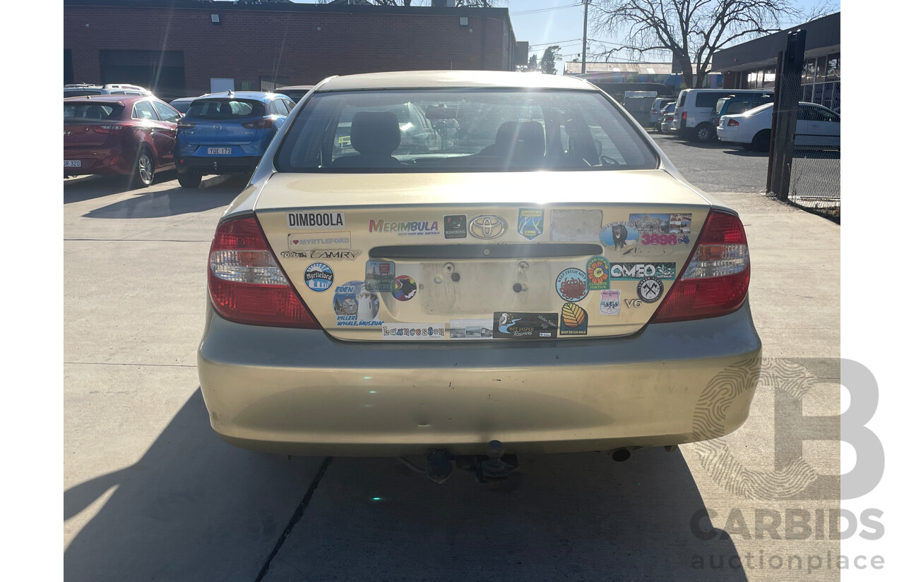 10/2002 Toyota Camry Altise MCV36R 4d Sedan Fawn 3.0L