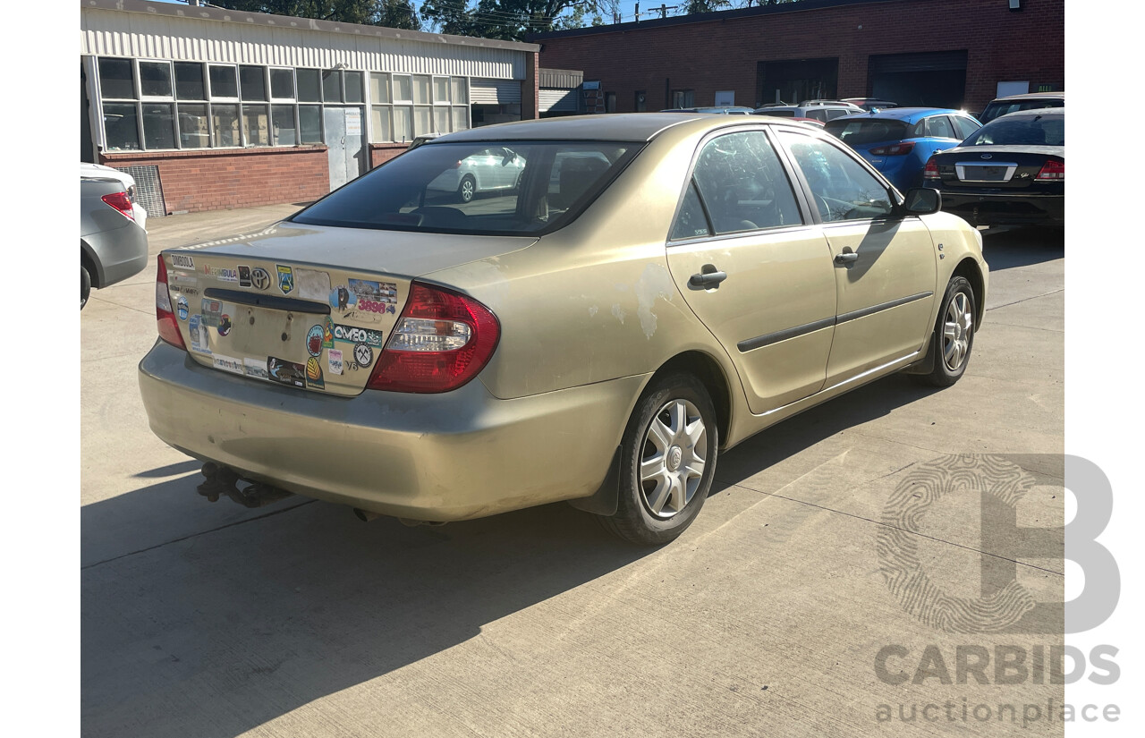 10/2002 Toyota Camry Altise MCV36R 4d Sedan Fawn 3.0L