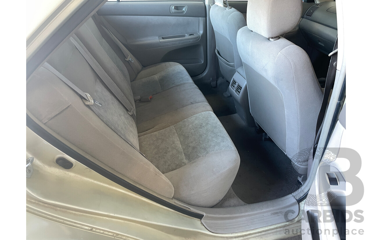 10/2002 Toyota Camry Altise MCV36R 4d Sedan Fawn 3.0L
