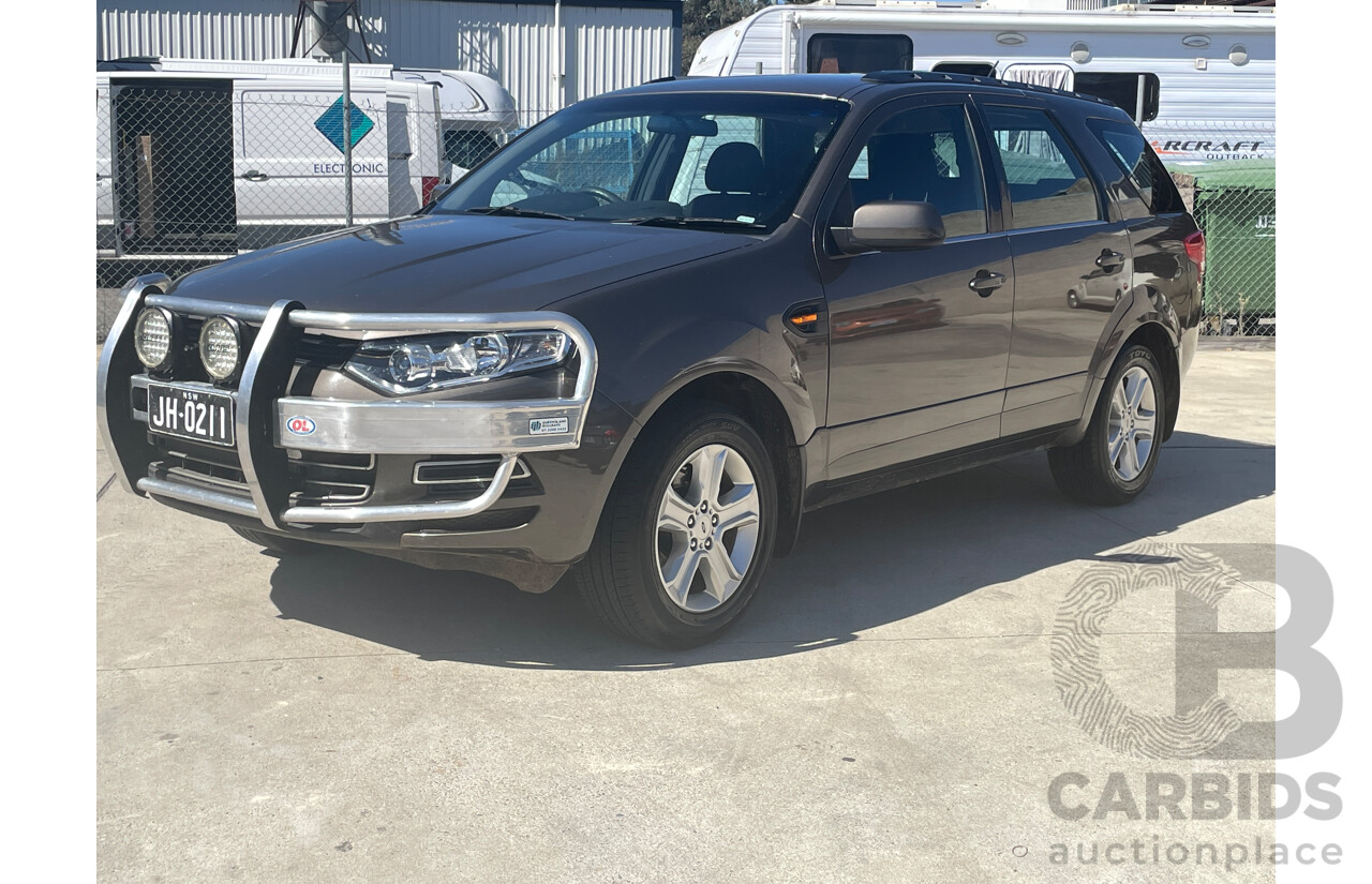 6/2012 Ford Territory TX (rwd) SZ 4d Wagon Brown 4.0L