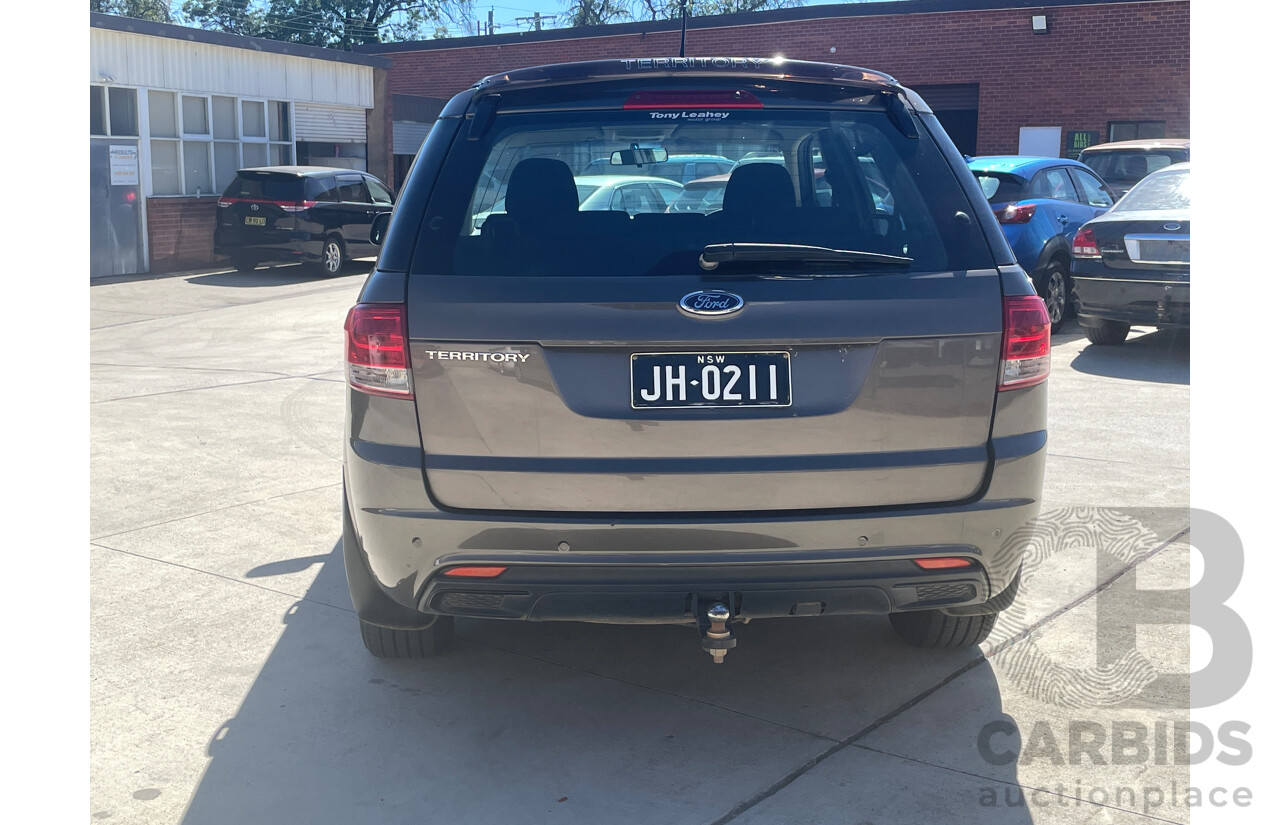 6/2012 Ford Territory TX (rwd) SZ 4d Wagon Brown 4.0L