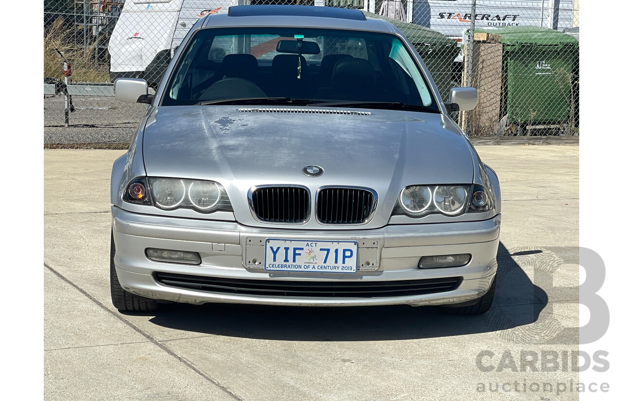 12/2000 BMW 325i E46 4d Sedan Silver 2.5L