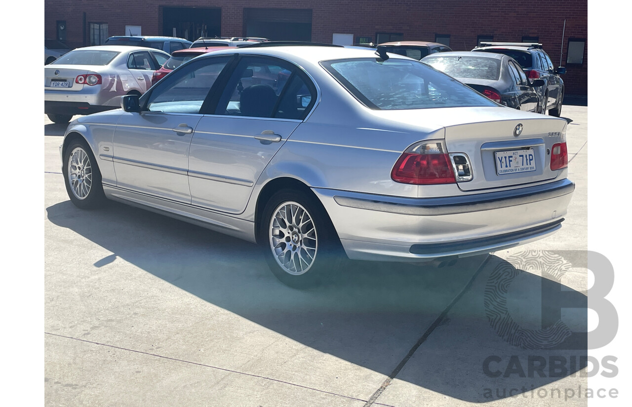 12/2000 BMW 325i E46 4d Sedan Silver 2.5L