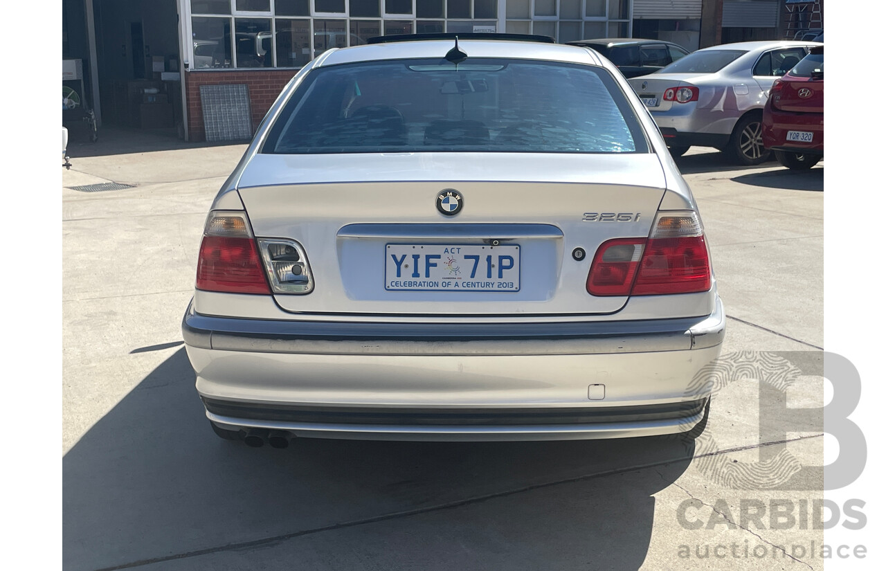 12/2000 BMW 325i E46 4d Sedan Silver 2.5L