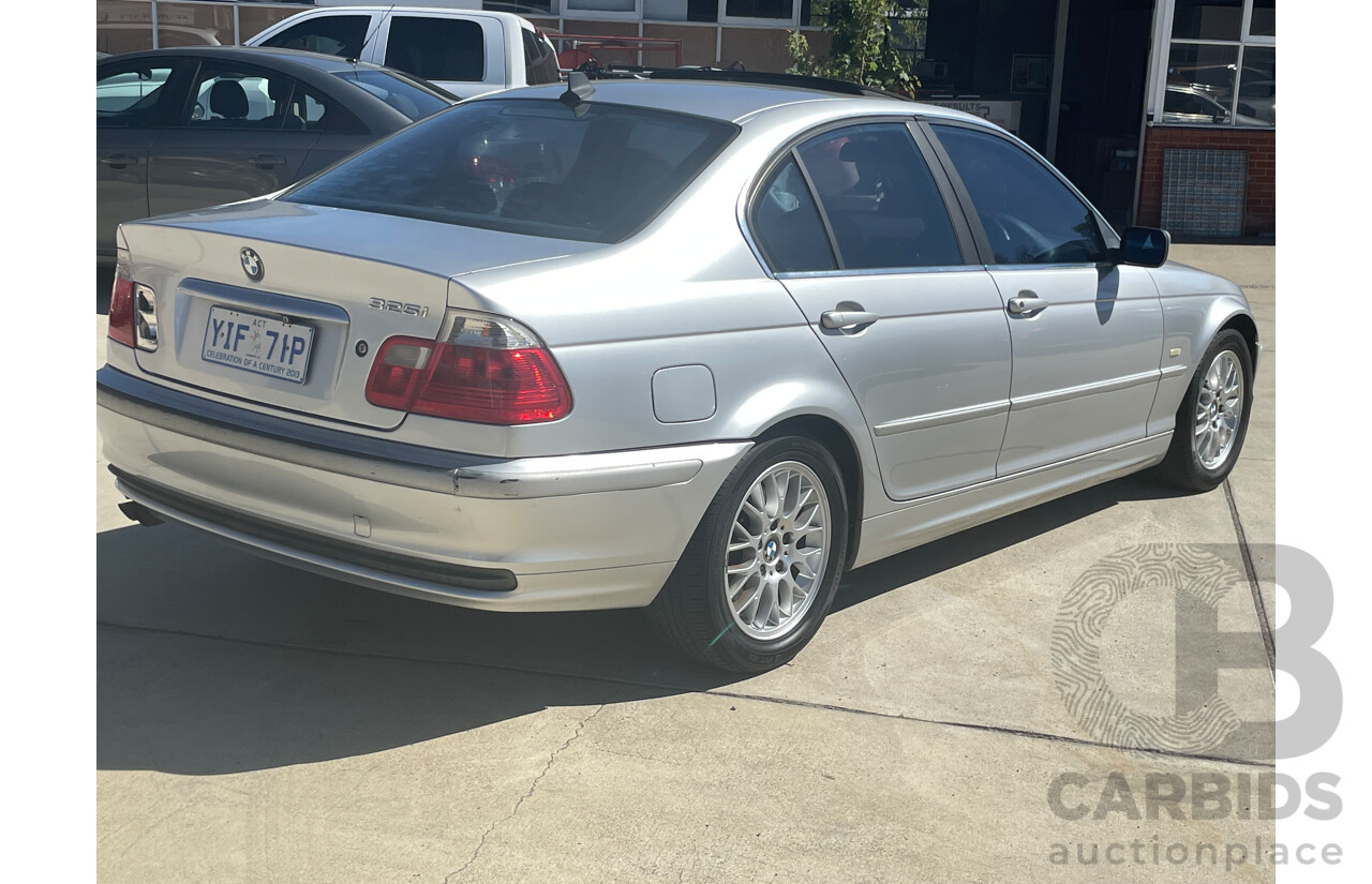 12/2000 BMW 325i E46 4d Sedan Silver 2.5L