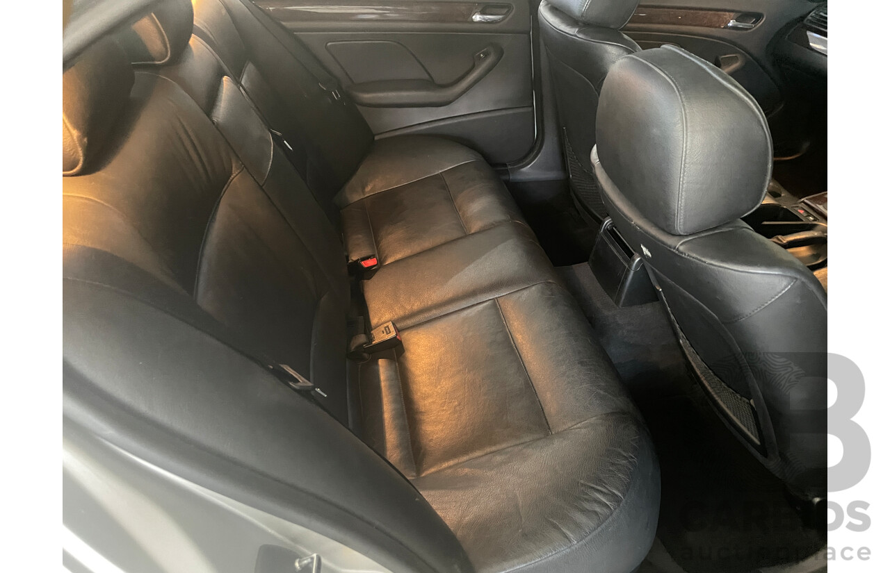 12/2000 BMW 325i E46 4d Sedan Silver 2.5L