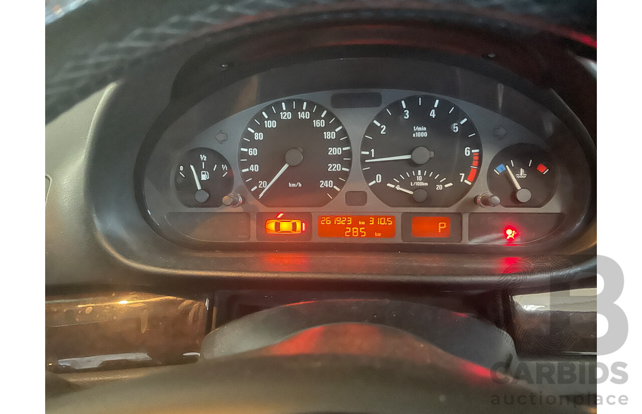 12/2000 BMW 325i E46 4d Sedan Silver 2.5L