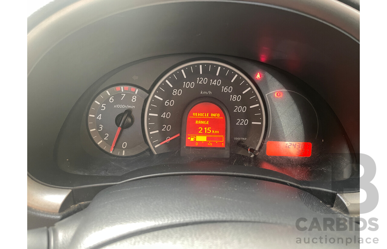 6/2014 Nissan Micra ST K13 MY13 5d Hatchback Blue 1.2L