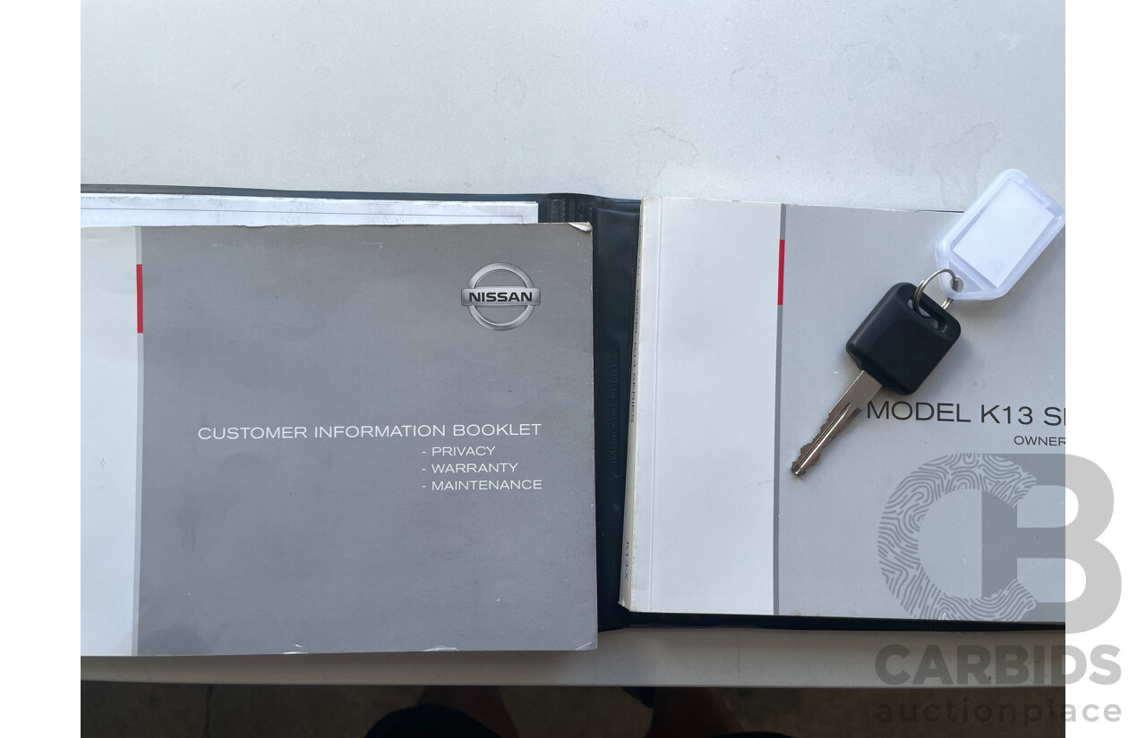 6/2014 Nissan Micra ST K13 MY13 5d Hatchback Blue 1.2L