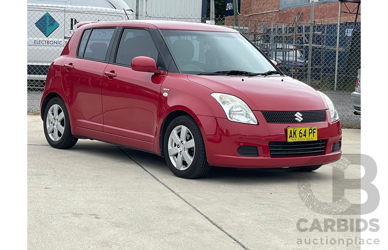 6/2006 Suzuki Swift EZ 5d Hatchback Red 1.5L
