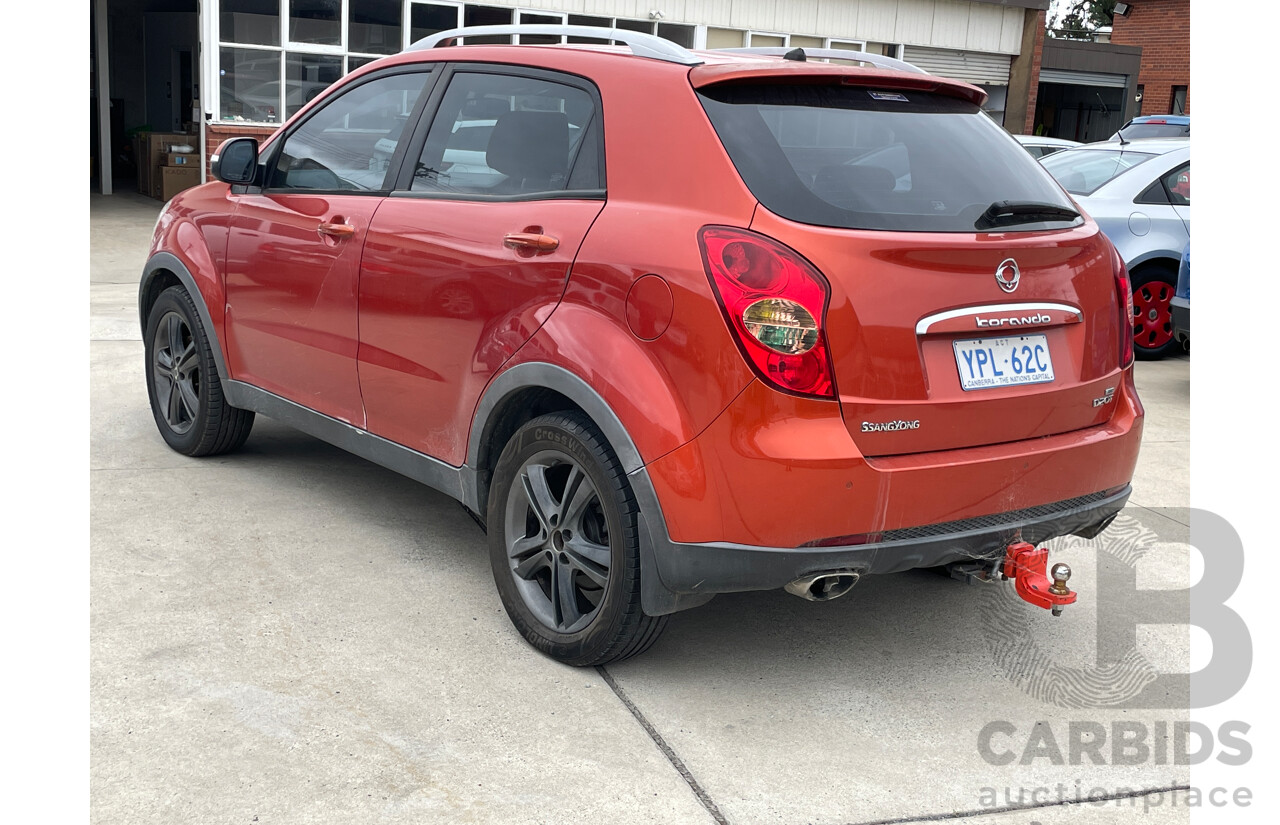 11/2012 Ssangyong Kyron 2.0 Xdi SPR D100 MY09 4d Wagon Orange 2.0L