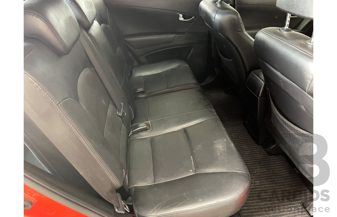 11/2012 Ssangyong Kyron 2.0 Xdi SPR D100 MY09 4d Wagon Orange 2.0L