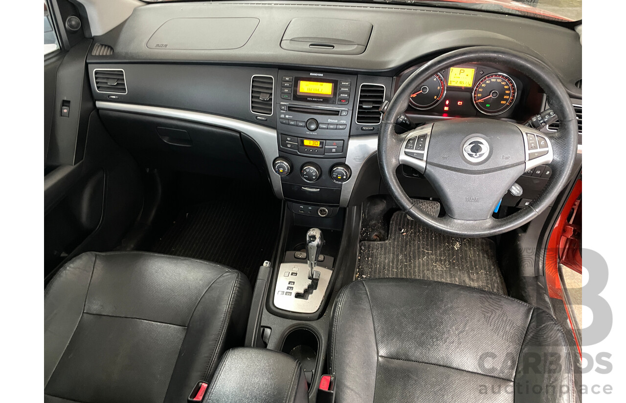 11/2012 Ssangyong Kyron 2.0 Xdi SPR D100 MY09 4d Wagon Orange 2.0L