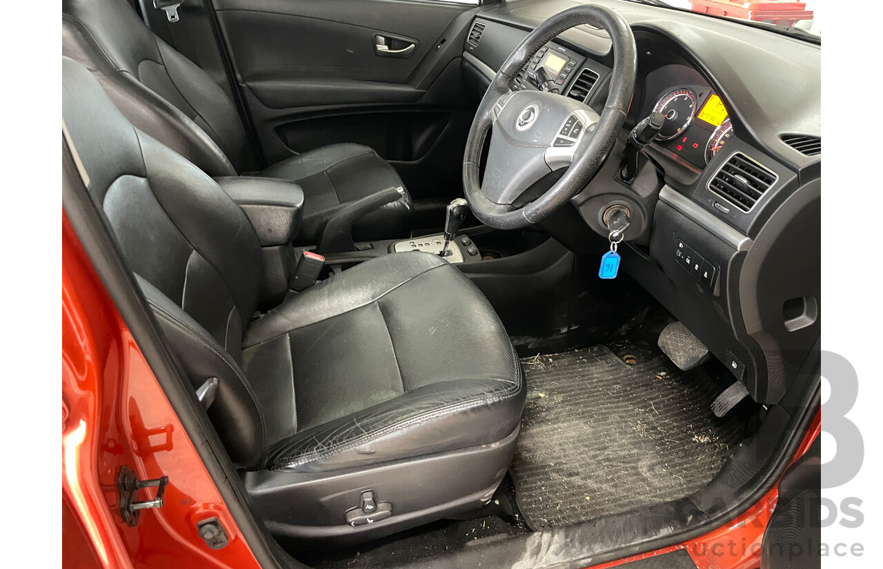11/2012 Ssangyong Kyron 2.0 Xdi SPR D100 MY09 4d Wagon Orange 2.0L