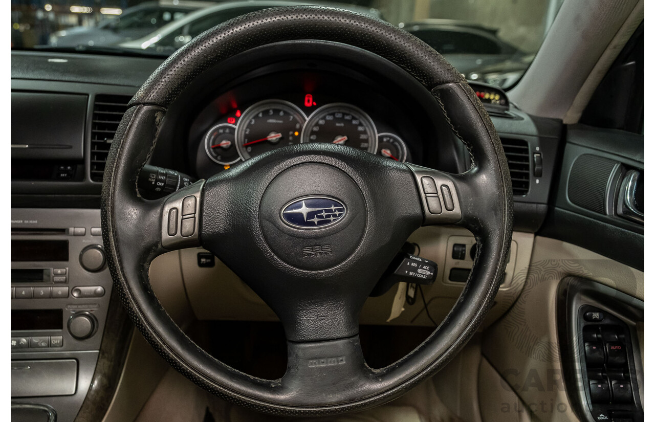 10/2005 Subaru Outback 3.0R Premium MY05 4d Wagon White 3.0L