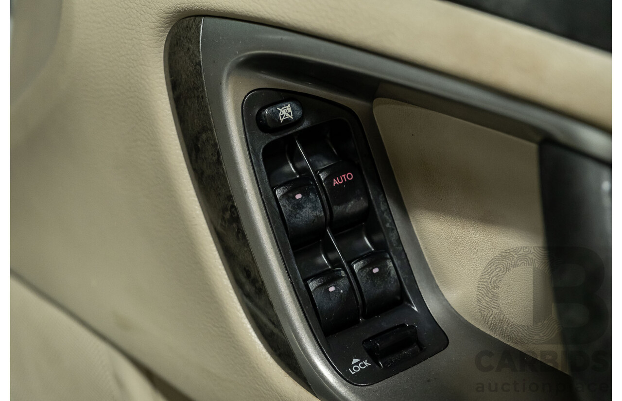 10/2005 Subaru Outback 3.0R Premium MY05 4d Wagon White 3.0L