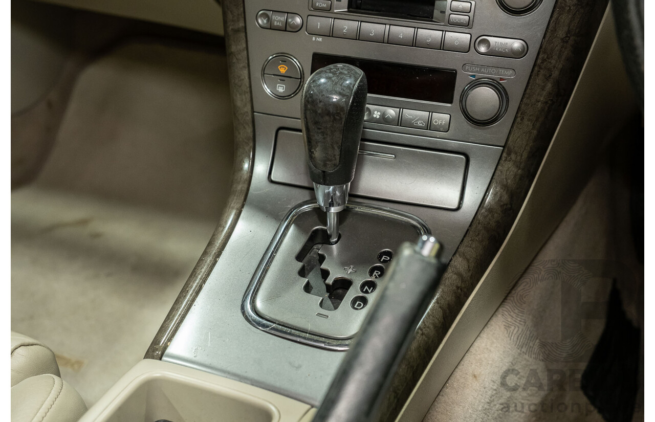 10/2005 Subaru Outback 3.0R Premium MY05 4d Wagon White 3.0L