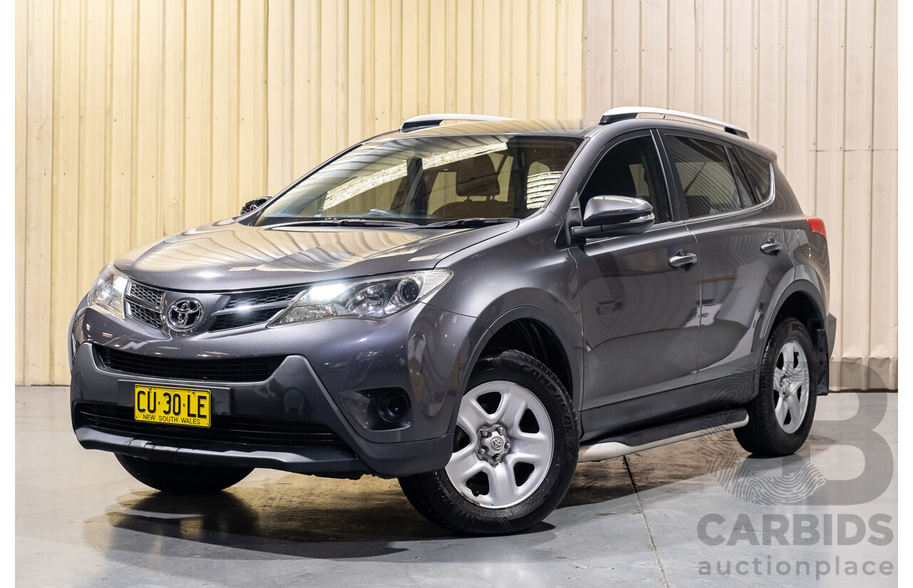 4/2015 Toyota RAV4 GX ZSA42R MY14 UPGRADE 4d Wagon Metallic Grey 2.0L