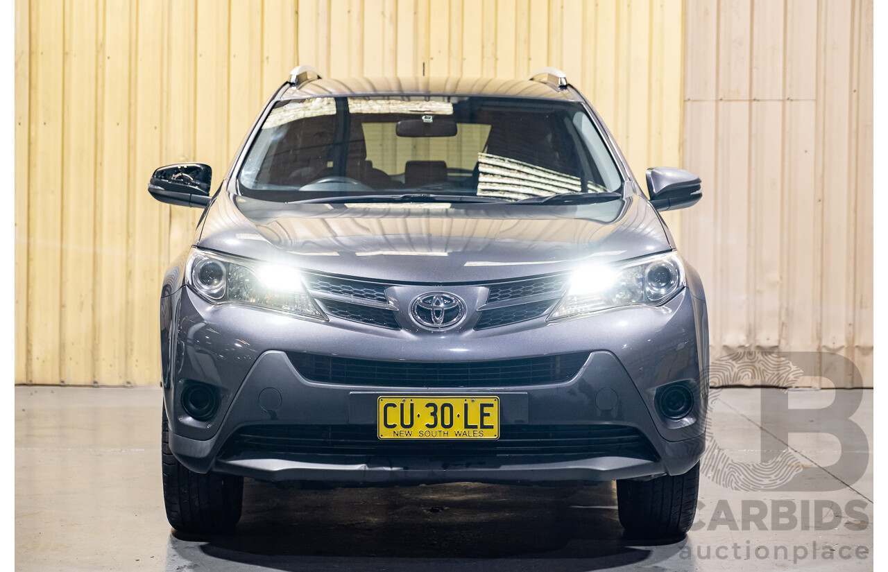 4/2015 Toyota RAV4 GX ZSA42R MY14 UPGRADE 4d Wagon Metallic Grey 2.0L