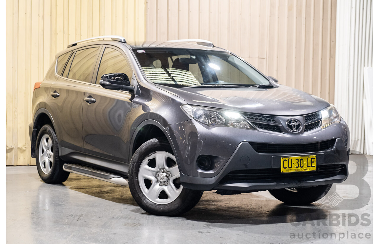 4/2015 Toyota RAV4 GX ZSA42R MY14 UPGRADE 4d Wagon Metallic Grey 2.0L