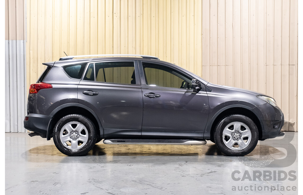 4/2015 Toyota RAV4 GX ZSA42R MY14 UPGRADE 4d Wagon Metallic Grey 2.0L