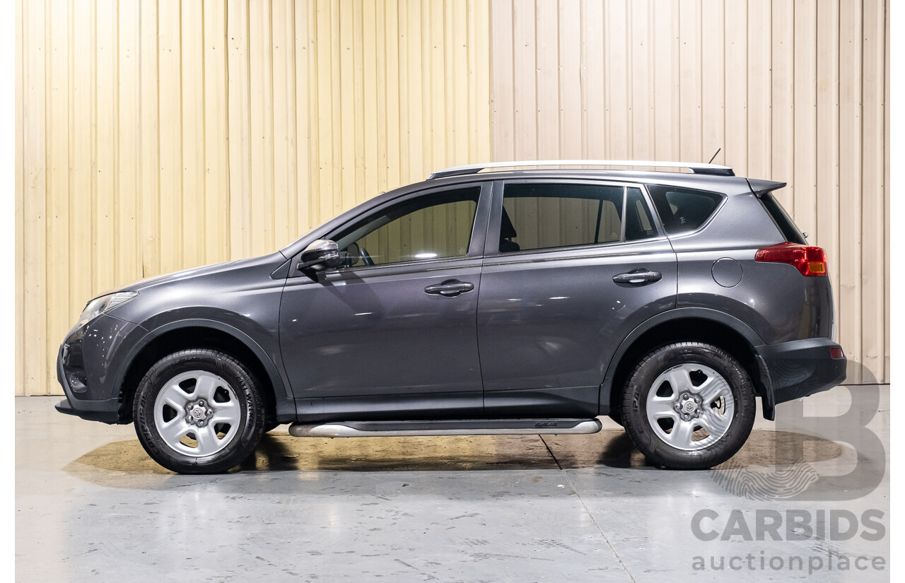 4/2015 Toyota RAV4 GX ZSA42R MY14 UPGRADE 4d Wagon Metallic Grey 2.0L