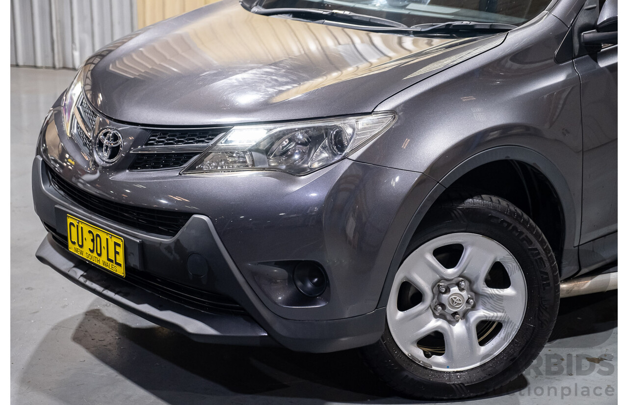 4/2015 Toyota RAV4 GX ZSA42R MY14 UPGRADE 4d Wagon Metallic Grey 2.0L