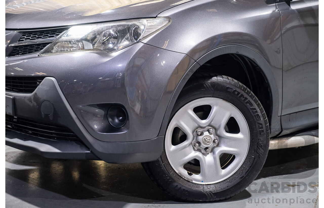 4/2015 Toyota RAV4 GX ZSA42R MY14 UPGRADE 4d Wagon Metallic Grey 2.0L