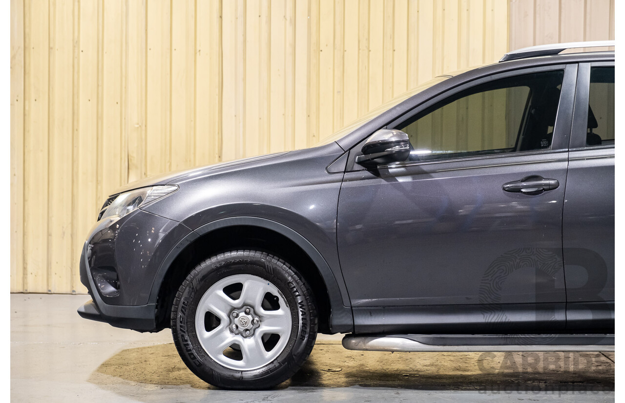 4/2015 Toyota RAV4 GX ZSA42R MY14 UPGRADE 4d Wagon Metallic Grey 2.0L