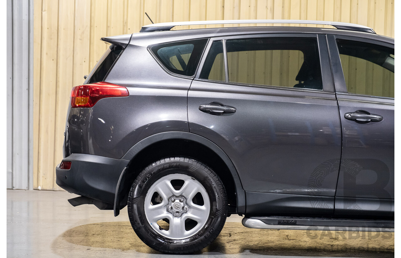 4/2015 Toyota RAV4 GX ZSA42R MY14 UPGRADE 4d Wagon Metallic Grey 2.0L