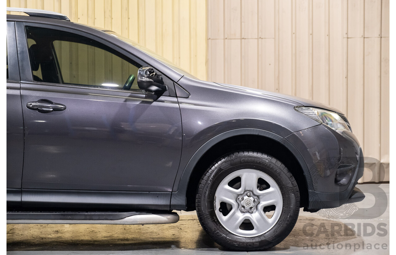 4/2015 Toyota RAV4 GX ZSA42R MY14 UPGRADE 4d Wagon Metallic Grey 2.0L