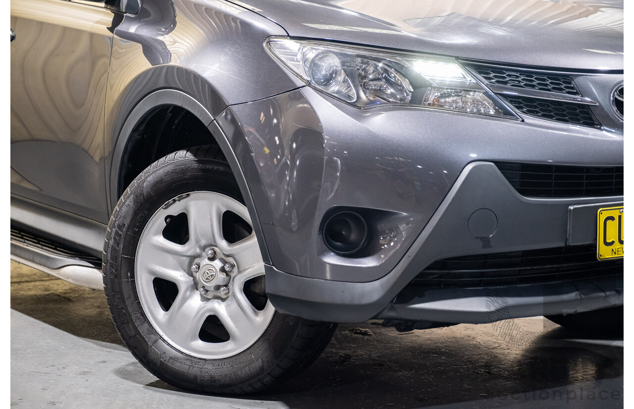4/2015 Toyota RAV4 GX ZSA42R MY14 UPGRADE 4d Wagon Metallic Grey 2.0L