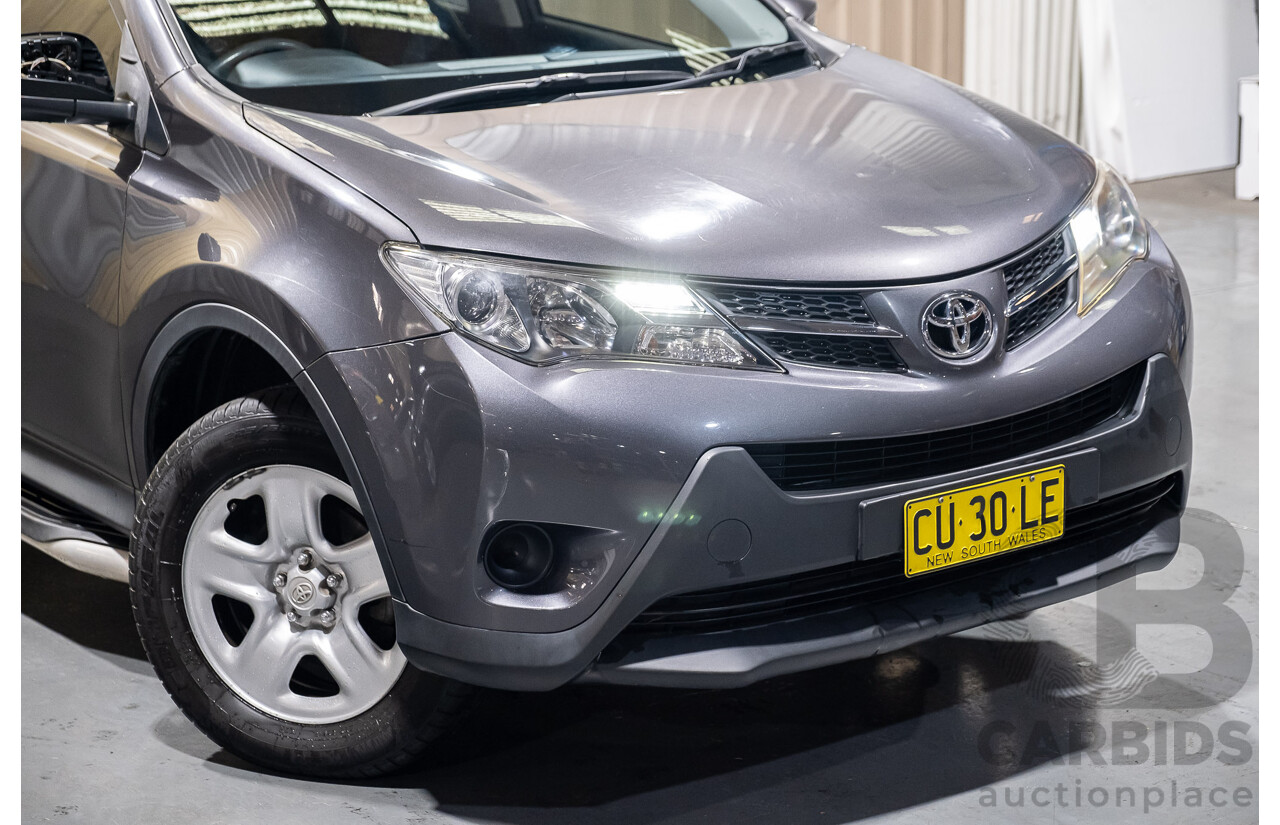 4/2015 Toyota RAV4 GX ZSA42R MY14 UPGRADE 4d Wagon Metallic Grey 2.0L
