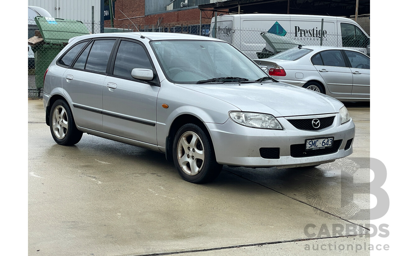 9/2003 Mazda 323 Astina  5d Hatchback Silver 1.8L