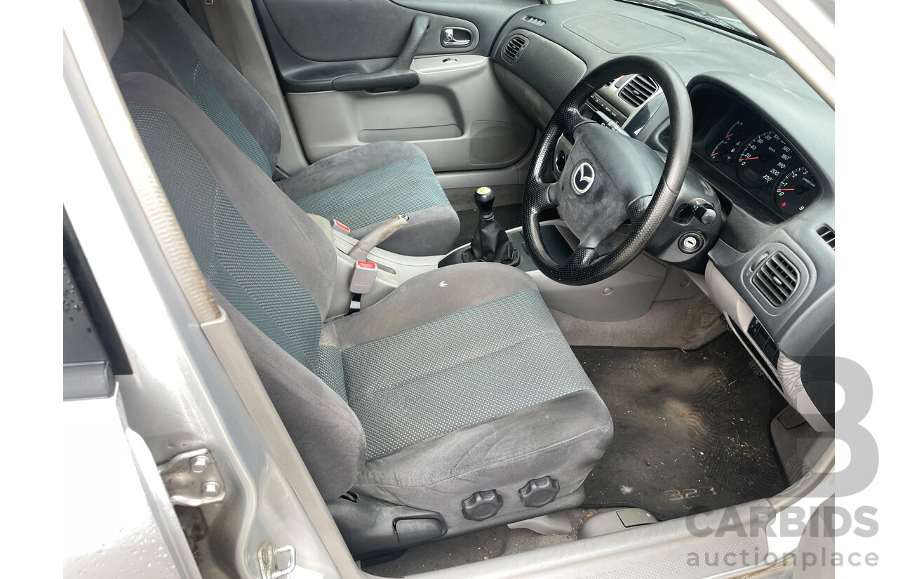 9/2003 Mazda 323 Astina  5d Hatchback Silver 1.8L