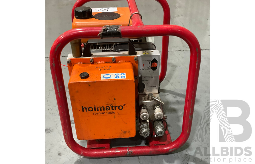 HOLMATRO Hydraulic Pump EY08 Robin - Approximate ORP $1400