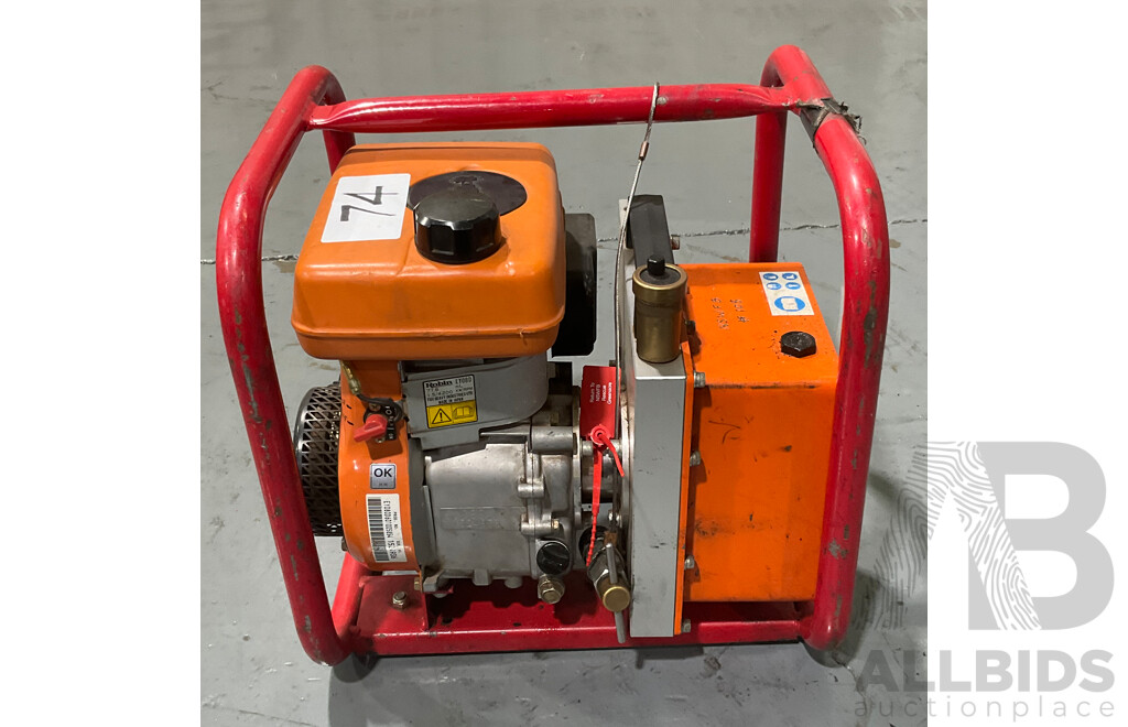 HOLMATRO Hydraulic Pump EY08 Robin - Approximate ORP $1400