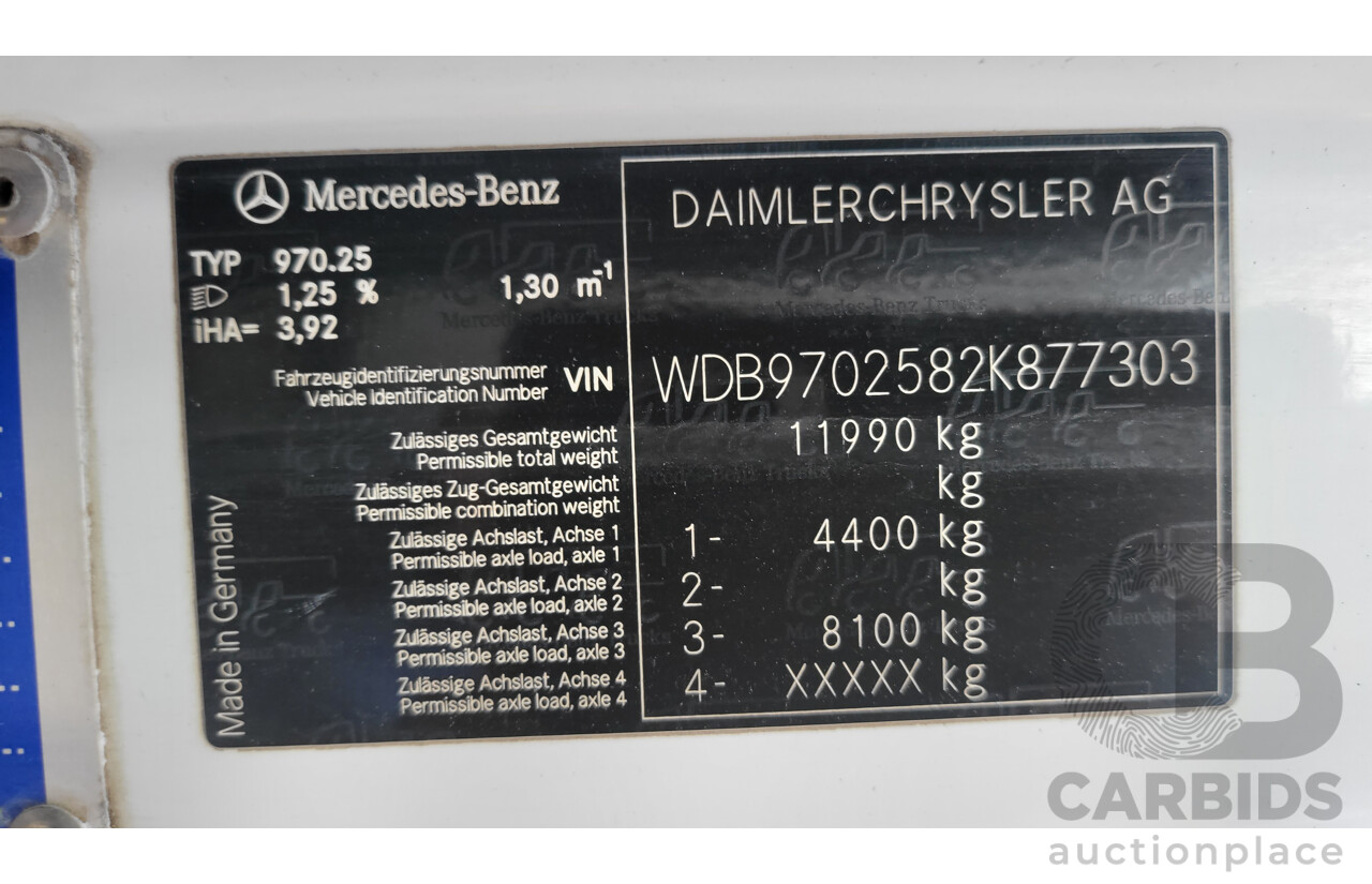 Mercedes Benz Atego-LW 1228 GVM - 11990 KG  Year/Month - 2004/03